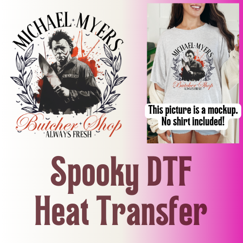 Heat Transfer, Horror Halloween, No shirt