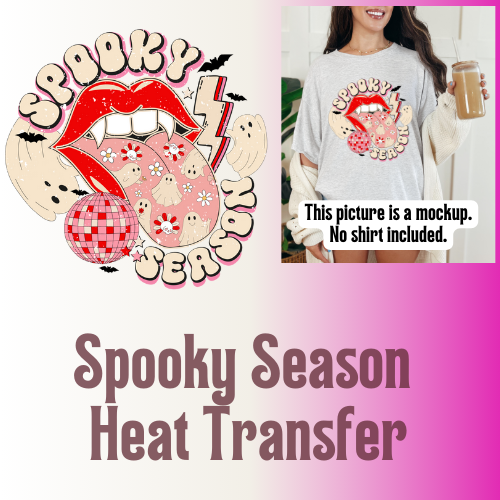 Heat Transfer, Spooky Season, No shirt