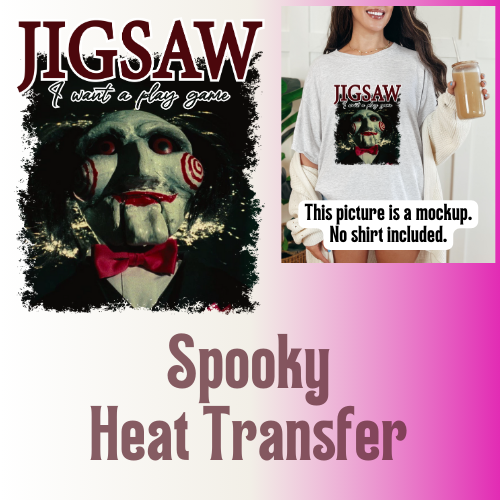 Heat Transfer, Jigsaw, No shirt