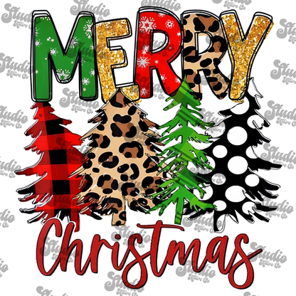 Merry Christmas, DTF Heat Transfer