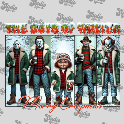 The boys of winter, DTF Heat Transfer