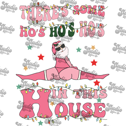 There's some hohoho's in this house, DTF Heat Transfer