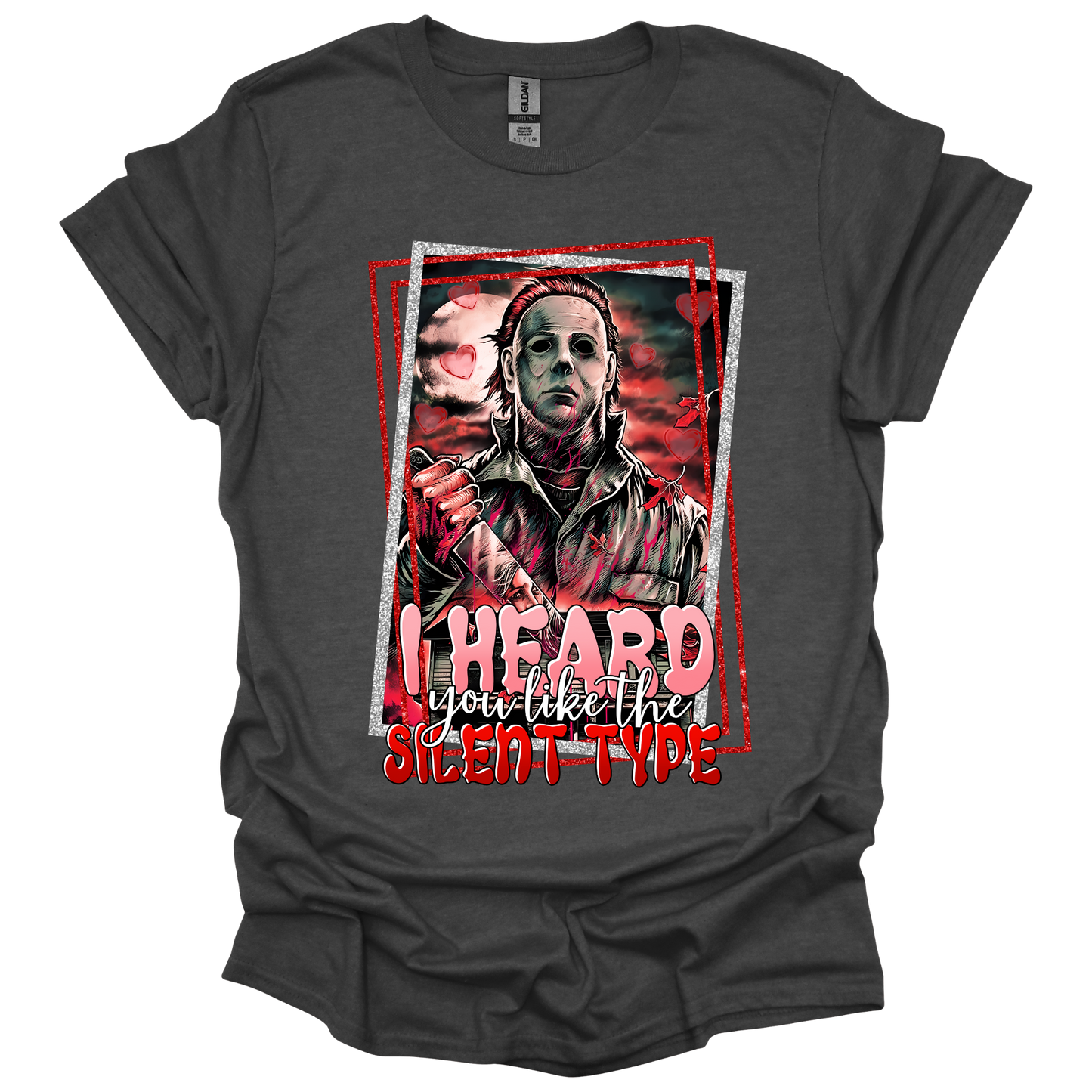 Horror Valentines, Tshirt, Short sleeve, soft style