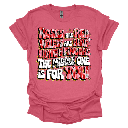 Valentines, Tshirt, Short sleeve, soft style