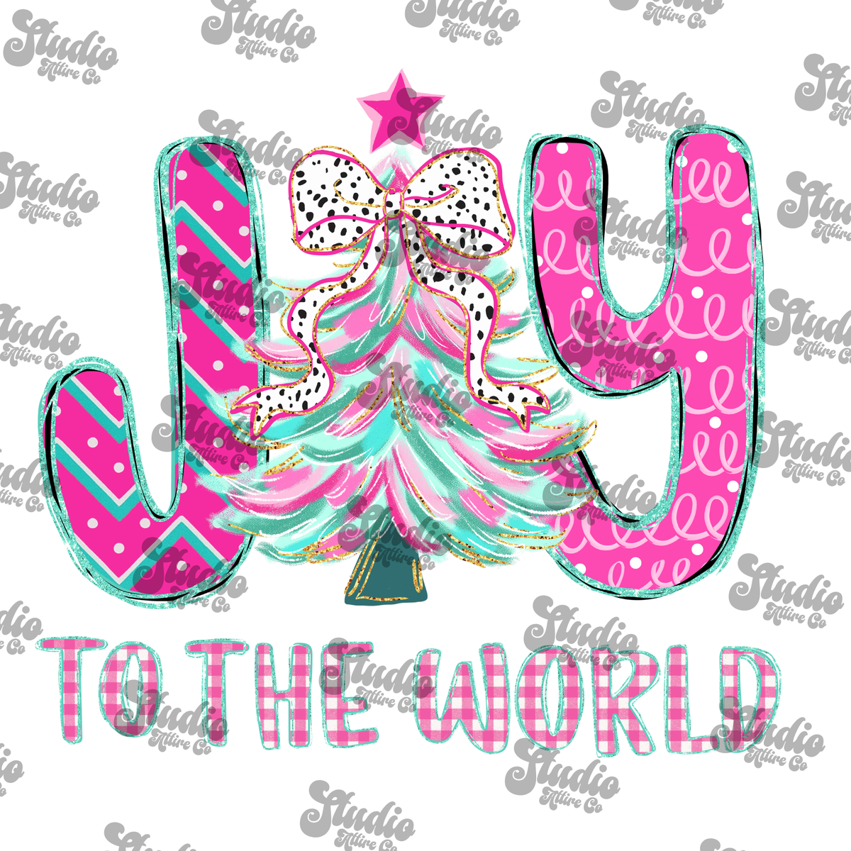 Joy to the world, DTF Heat Transfer