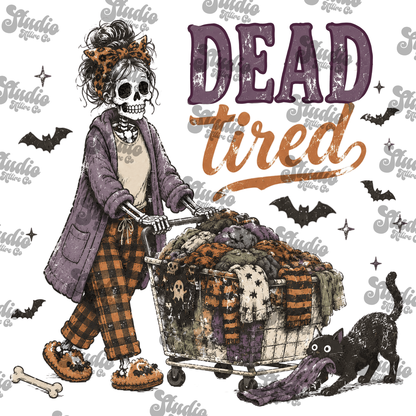 Dead tired, DTF Heat Transfer
