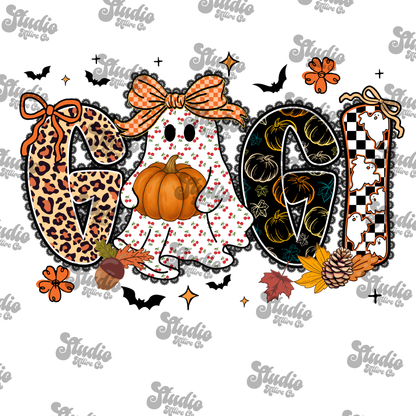 Preppy Halloween Names, DTF Heat Transfer