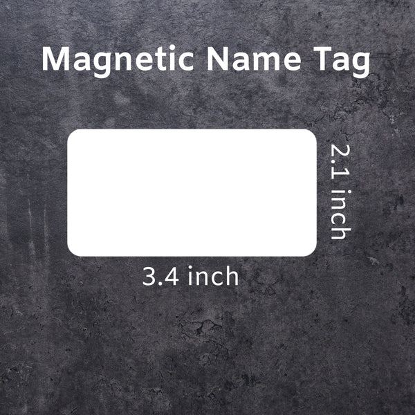 Custom Magnetic Name Tag