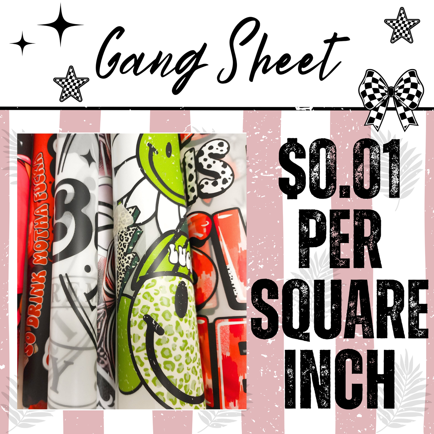 Rolling Gang Sheet